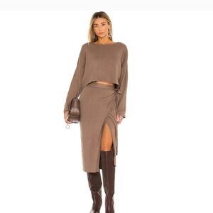 REVOLVE cece knit skirt